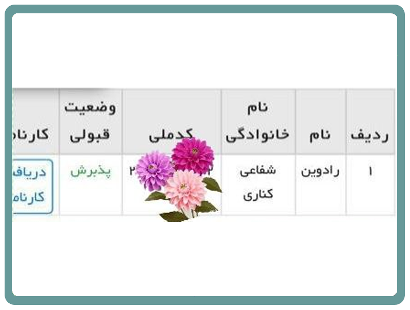 رادوین شفاعی کناری